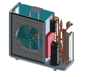 煤改电超低温空气源热泵3D 煤改电超低温空气源热泵3D