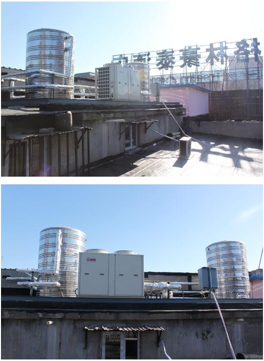 超低温空气源热泵热水器酒店案例 超低温空气源热泵热水器酒店案例