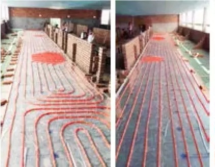 Öí³¡¿ÕÆøÔ´ÈȱõØÅ¯»ØÐÍ¹ÜµÄÆÌ¹Ü·½Ê½ Öí³¡¿ÕÆøÔ´ÈȱõØÅ¯»ØÐÍ¹ÜµÄÆÌ¹Ü·½Ê½