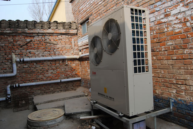 5P低温空气源热泵案例实拍 5P低温空气源热泵案例实拍