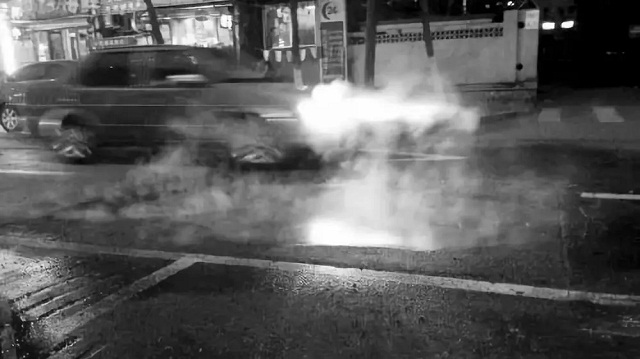 空气源热泵供暖终结“马路冒白汽”现象图 空气源热泵供暖终结“马路冒白汽”现象图