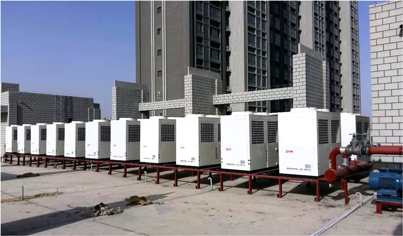 1.6万平米小区空气源热泵集中供暖案例 1.6万平米小区空气源热泵集中供暖案例